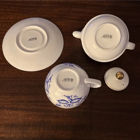 Vintage Bone China Tea for One by Artfil - Picture 7 of 7
